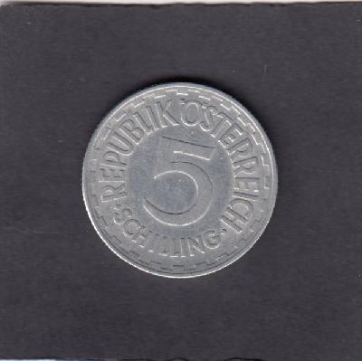 Beschrijving: 5 Shillings BIRD